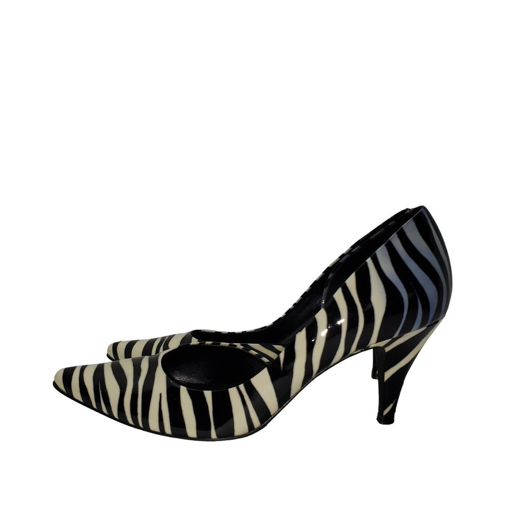 Gianni Bini Women’s Zebra Print Heels Size 8